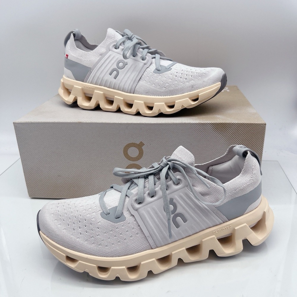 On Cloudswift 4 Women's Running Shoes Sneakers Gray Frost/ Blonde US 8.5